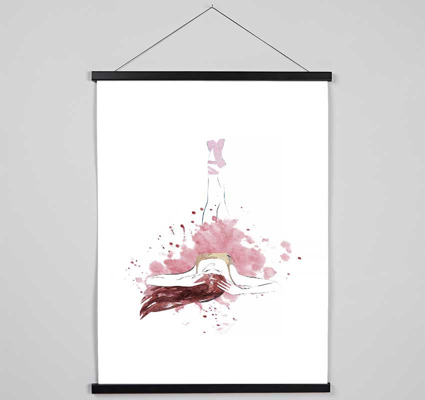 Ballerina Love Hanging Poster - Wallart-Direct UK