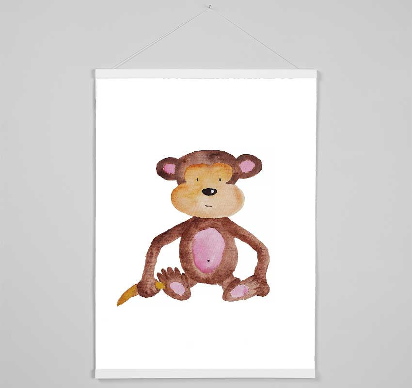 Cheeky Monkey Love Hanging Poster - Wallart-Direct UK