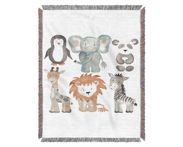 Safari Love Woven Blanket