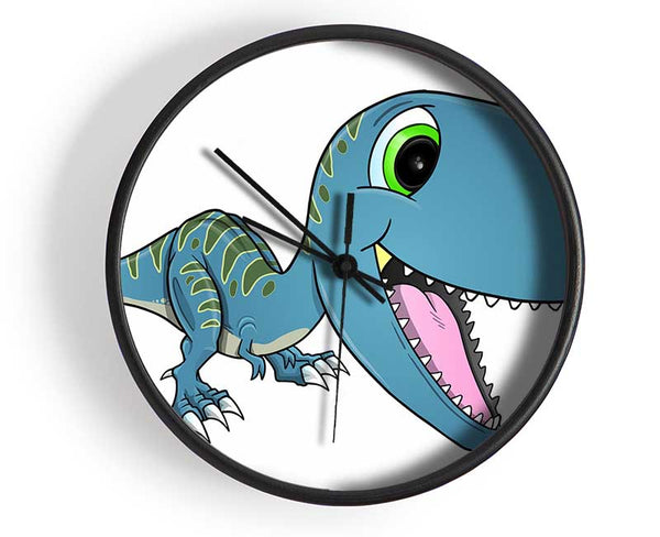 Happy Dinosaur Clock - Wallart-Direct UK