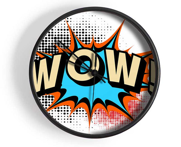 Wow 1 Clock - Wallart-Direct UK