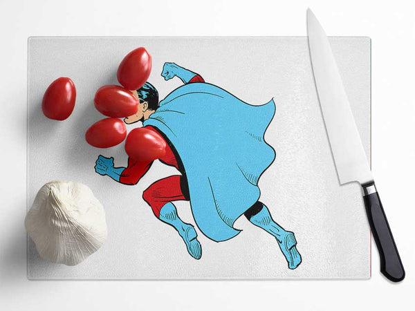 Superhero 3 Glass Chopping Board