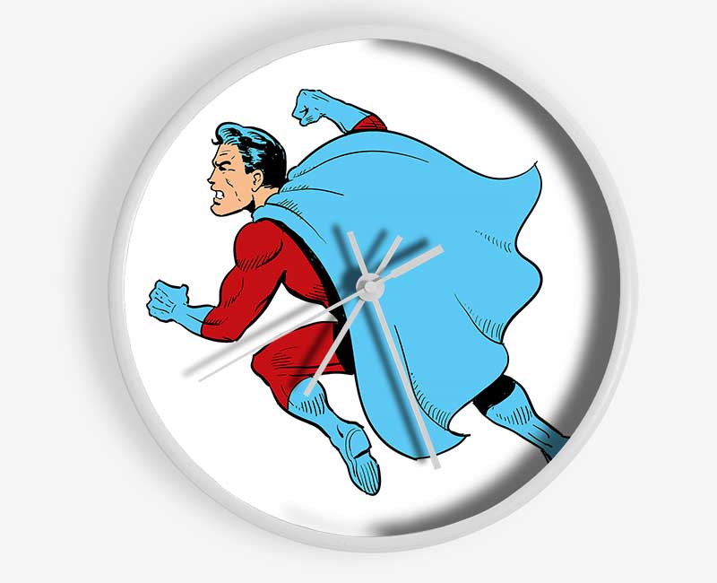 Superhero 3 Clock - Wallart-Direct UK