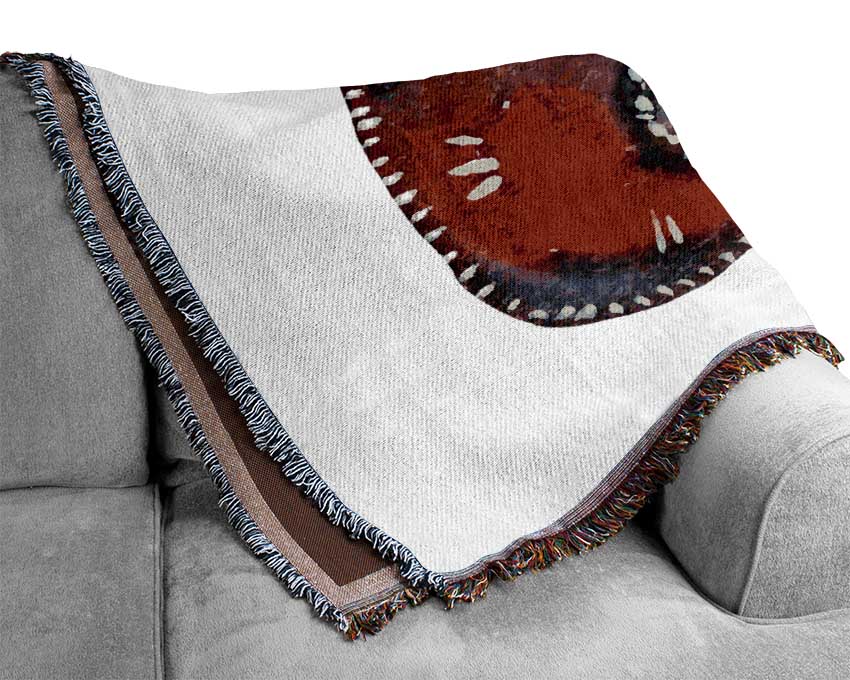 Elephant Paint Woven Blanket