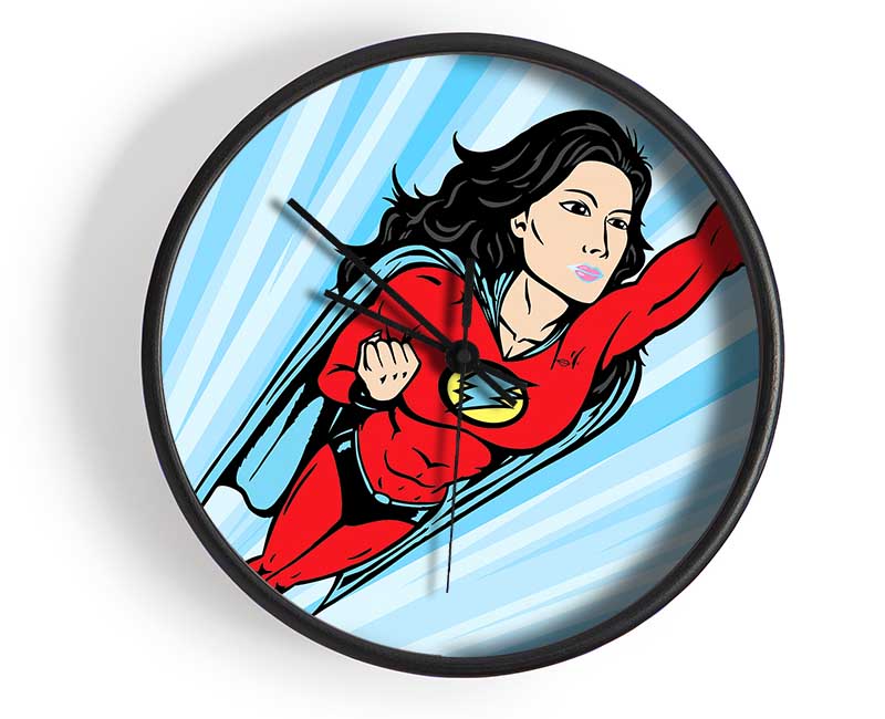 Superwoman Clock - Wallart-Direct UK