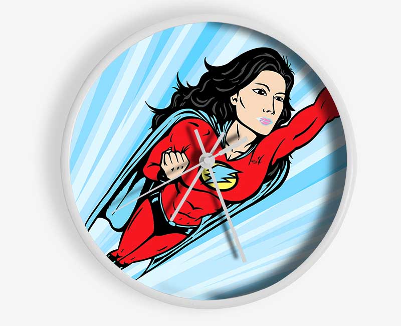 Superwoman Clock - Wallart-Direct UK