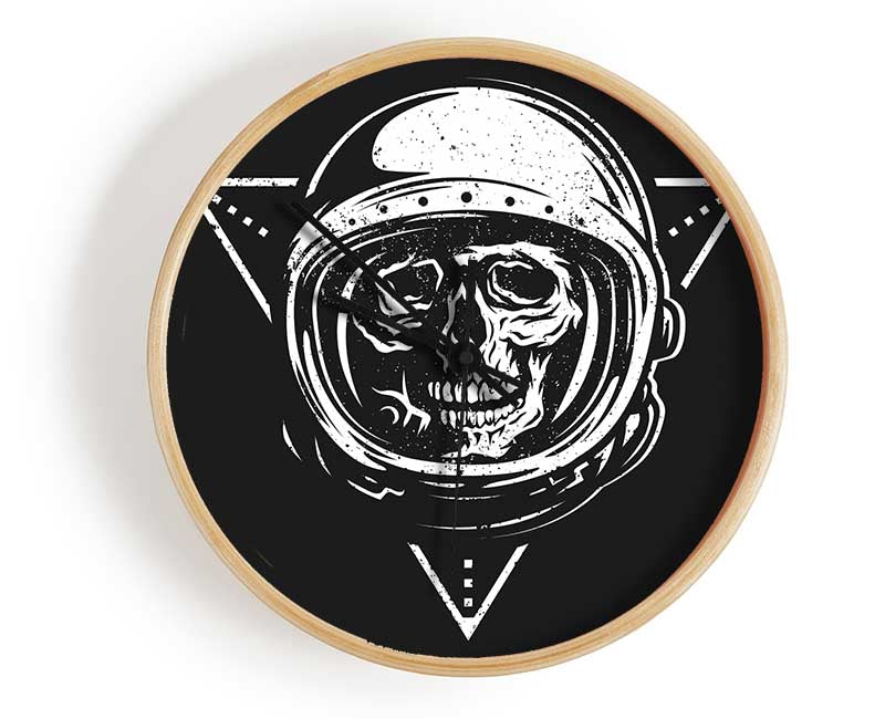 Spaceman Skull Clock - Wallart-Direct UK