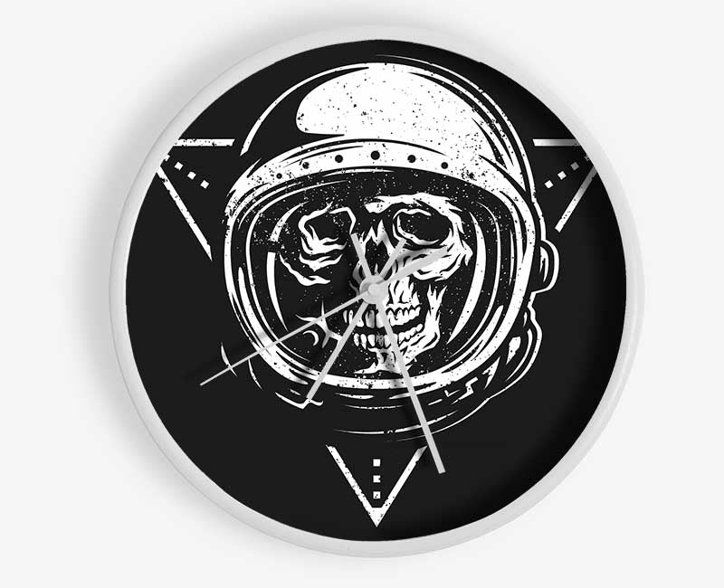 Spaceman Skull Clock - Wallart-Direct UK