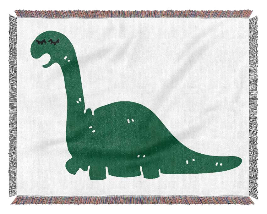 Dinosaur Talking Woven Blanket