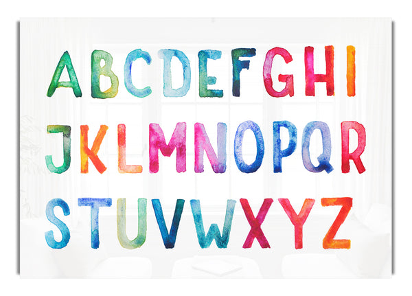 Regenbogen-Alphabet