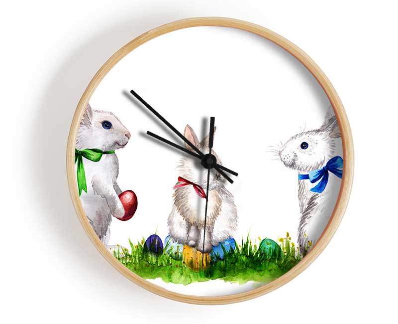 Easter Egg Surprise Clock - Wallart-Direct UK