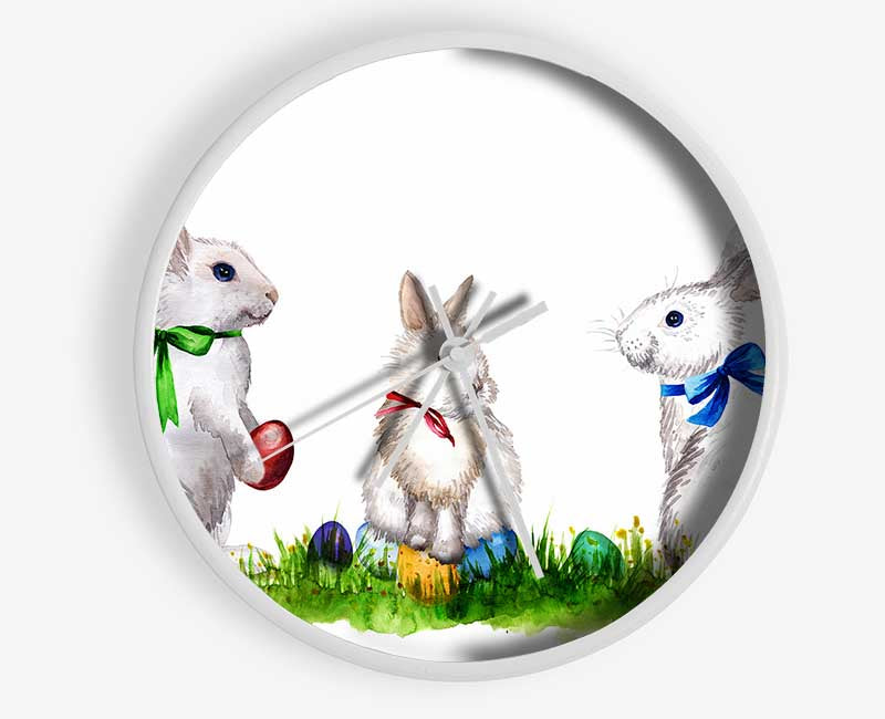 Easter Egg Surprise Clock - Wallart-Direct UK