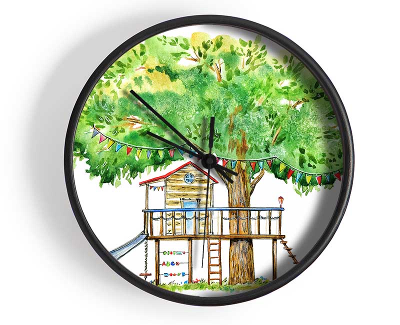 Perfect Tree House Clock - Wallart-Direct UK