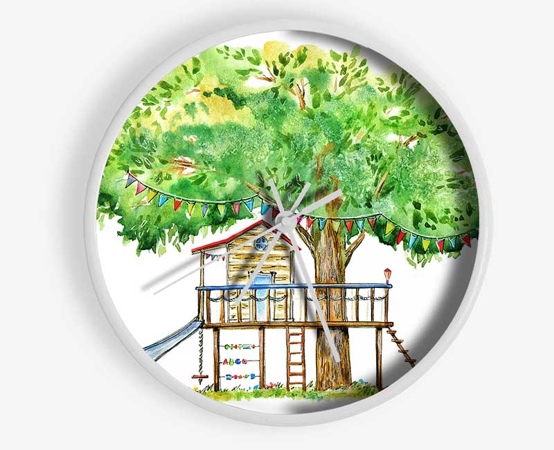 Perfect Tree House Clock - Wallart-Direct UK