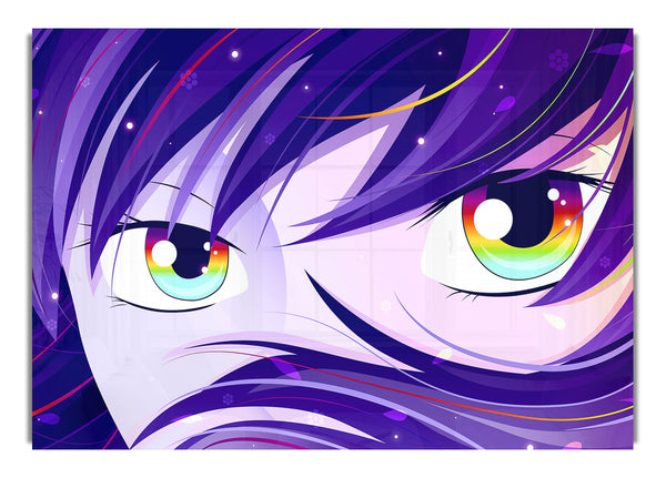 Anime Rainbow Eyes