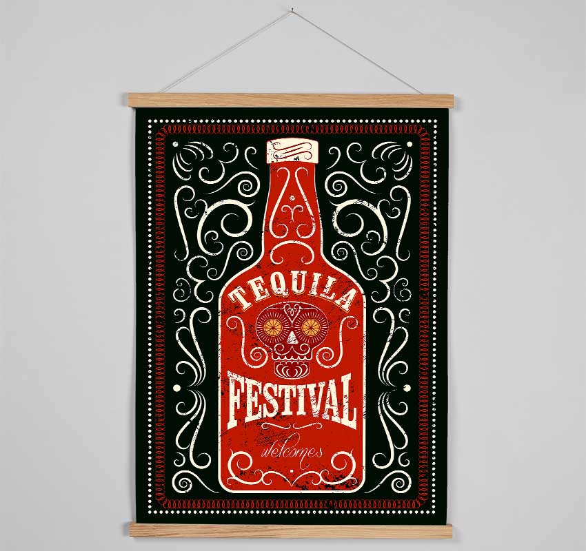 Tequila Festival 1 Hanging Poster - Wallart-Direct UK