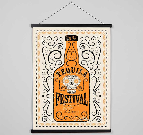 Tequila Festival 2 Hanging Poster - Wallart-Direct UK