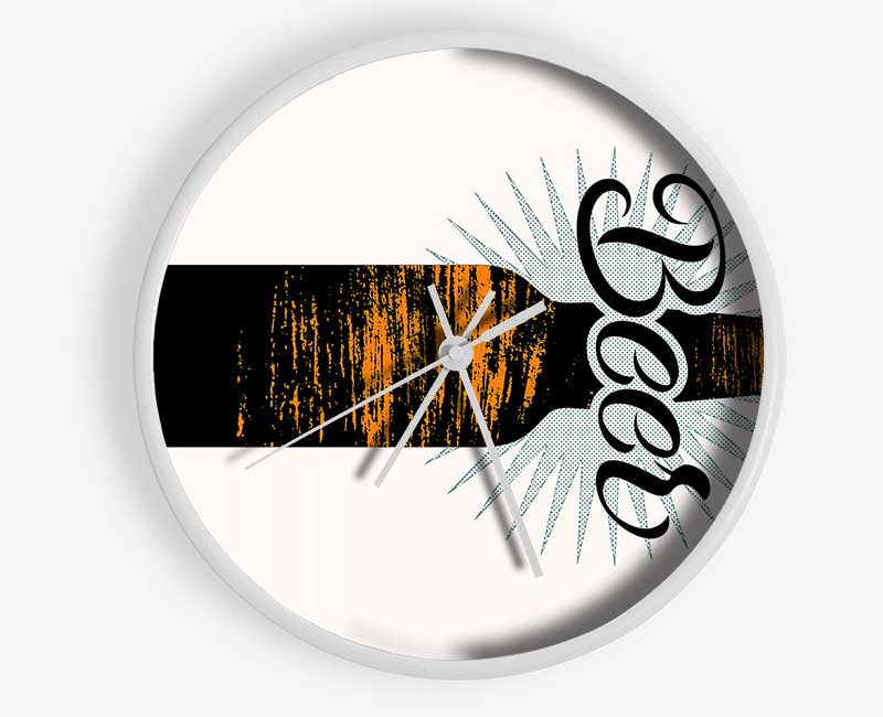 Beer Time 1 Clock - Wallart-Direct UK