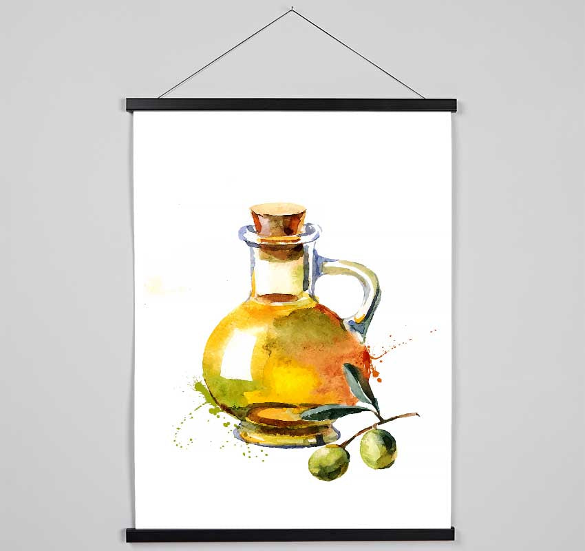 Olive Oil Hanging Poster - Wallart-Direct UK