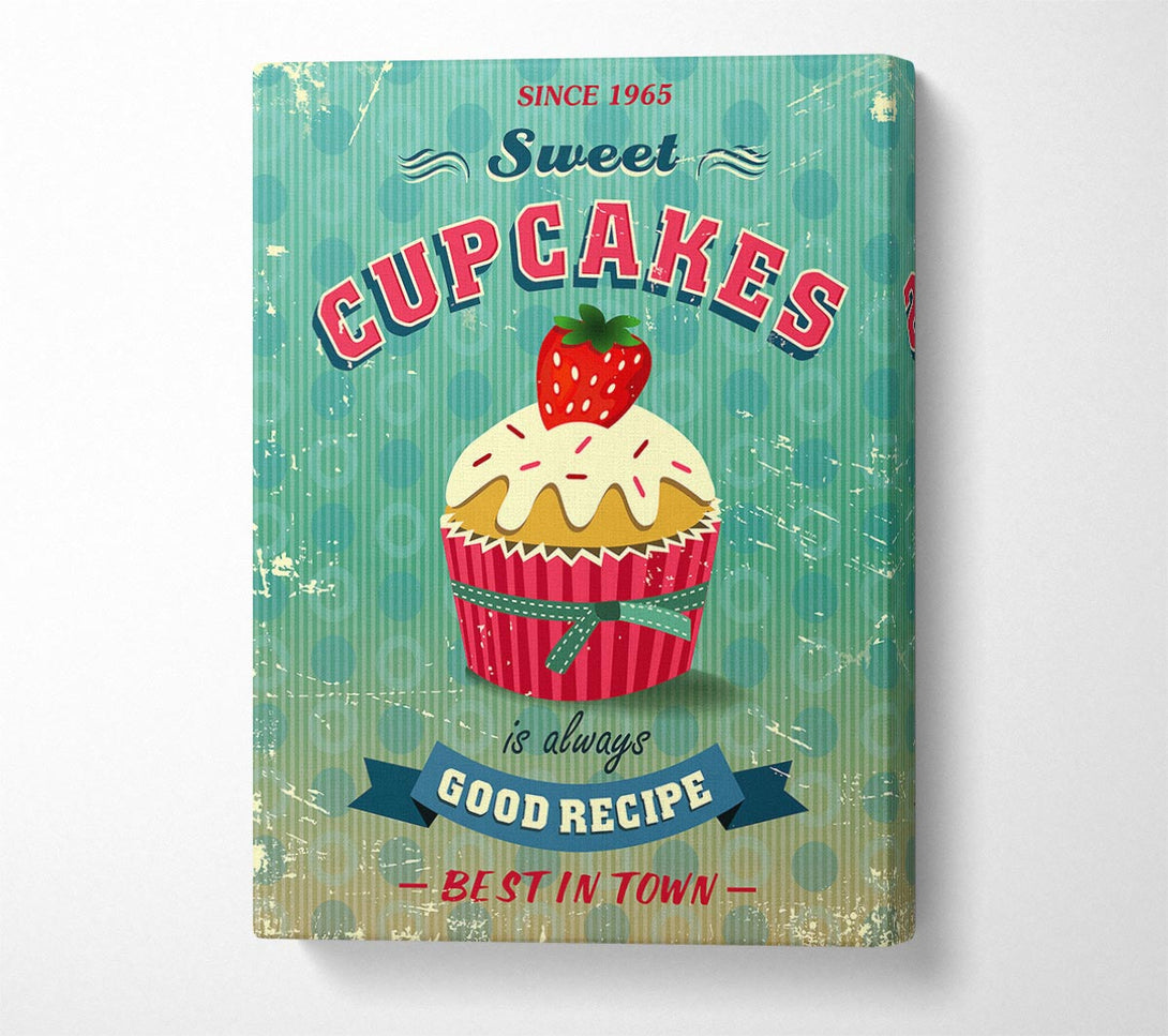 Picture of Cupcake 7 Canvas Print Wall Art