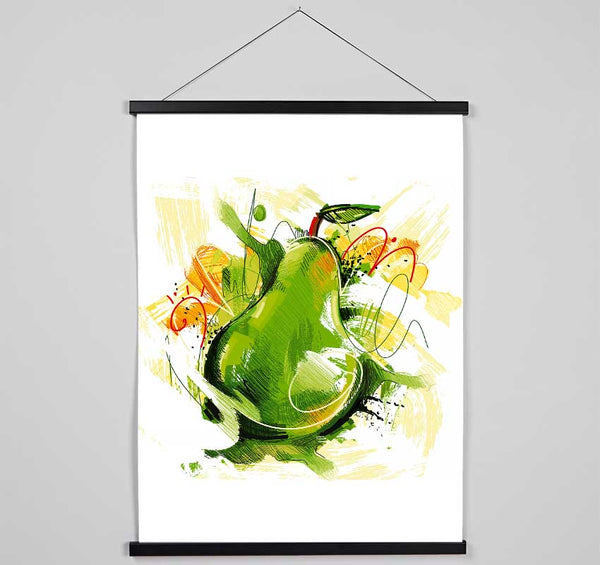 Pear Time Hanging Poster - Wallart-Direct UK