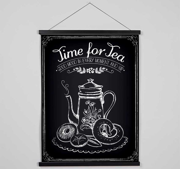 Time For Tea 1 Hanging Poster - Wallart-Direct UK