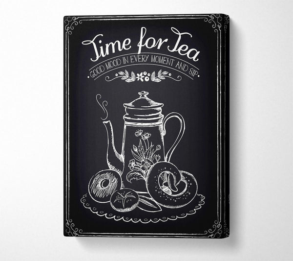 Picture of Time For Tea 1 Canvas Print Wall Art