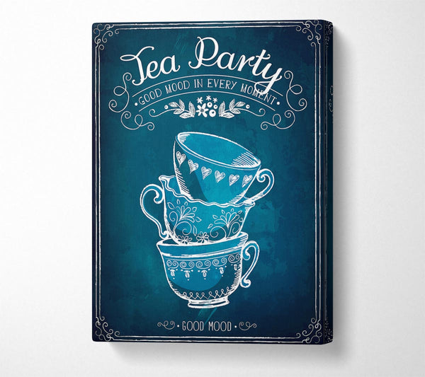 Picture of Tea Party 1 Canvas Print Wall Art