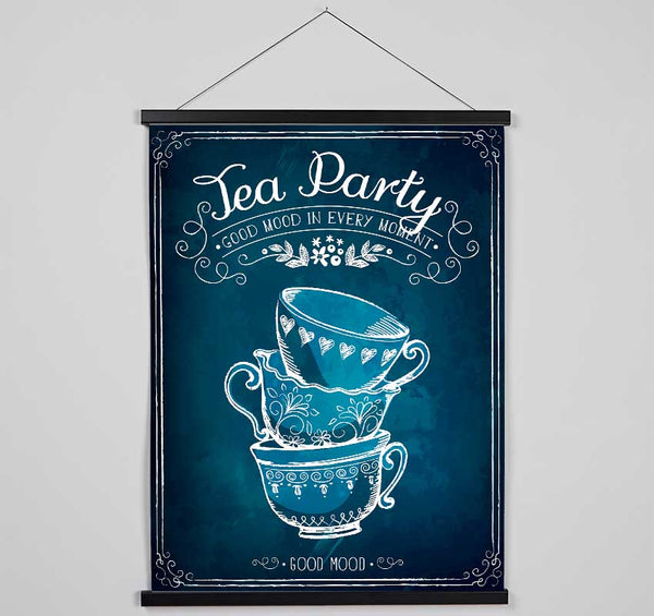 Tea Party 1 Hanging Poster - Wallart-Direct UK