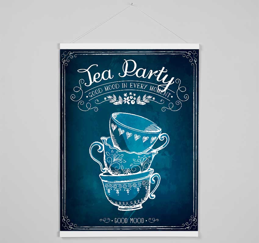 Tea Party 1 Hanging Poster - Wallart-Direct UK