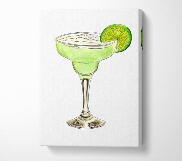 Picture of Margarita Cocktail 1 Canvas Print Wall Art