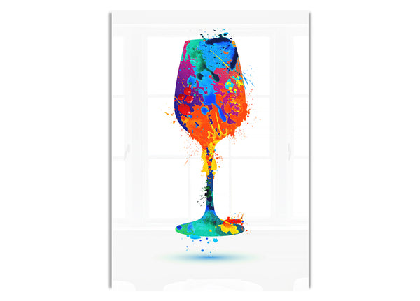 Wine Glass Splash