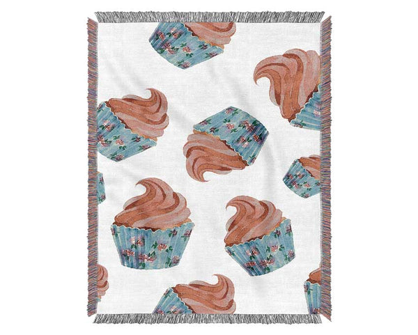 Cupcake 5 Woven Blanket