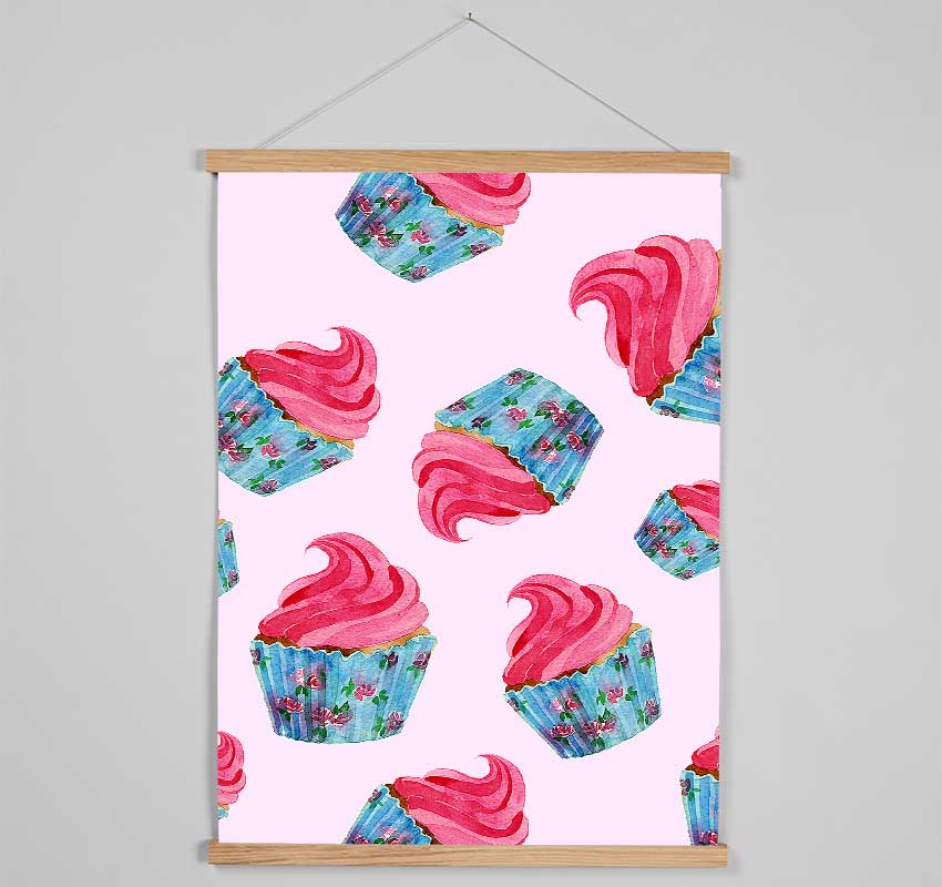 Cupcake 5 Hanging Poster - Wallart-Direct UK