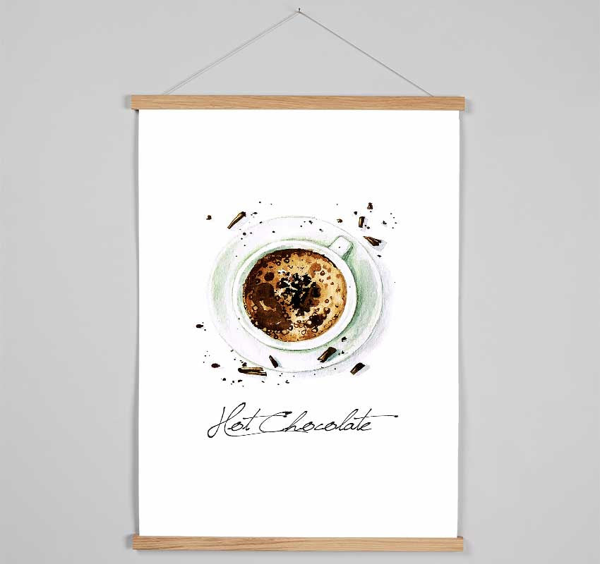 Hot Chocolate Hanging Poster - Wallart-Direct UK