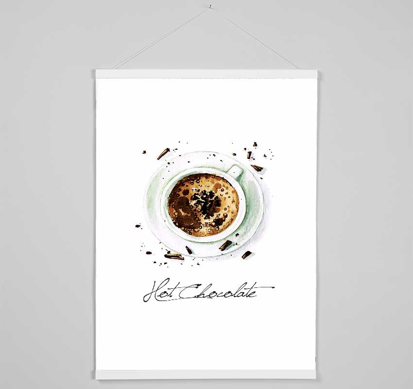 Hot Chocolate Hanging Poster - Wallart-Direct UK