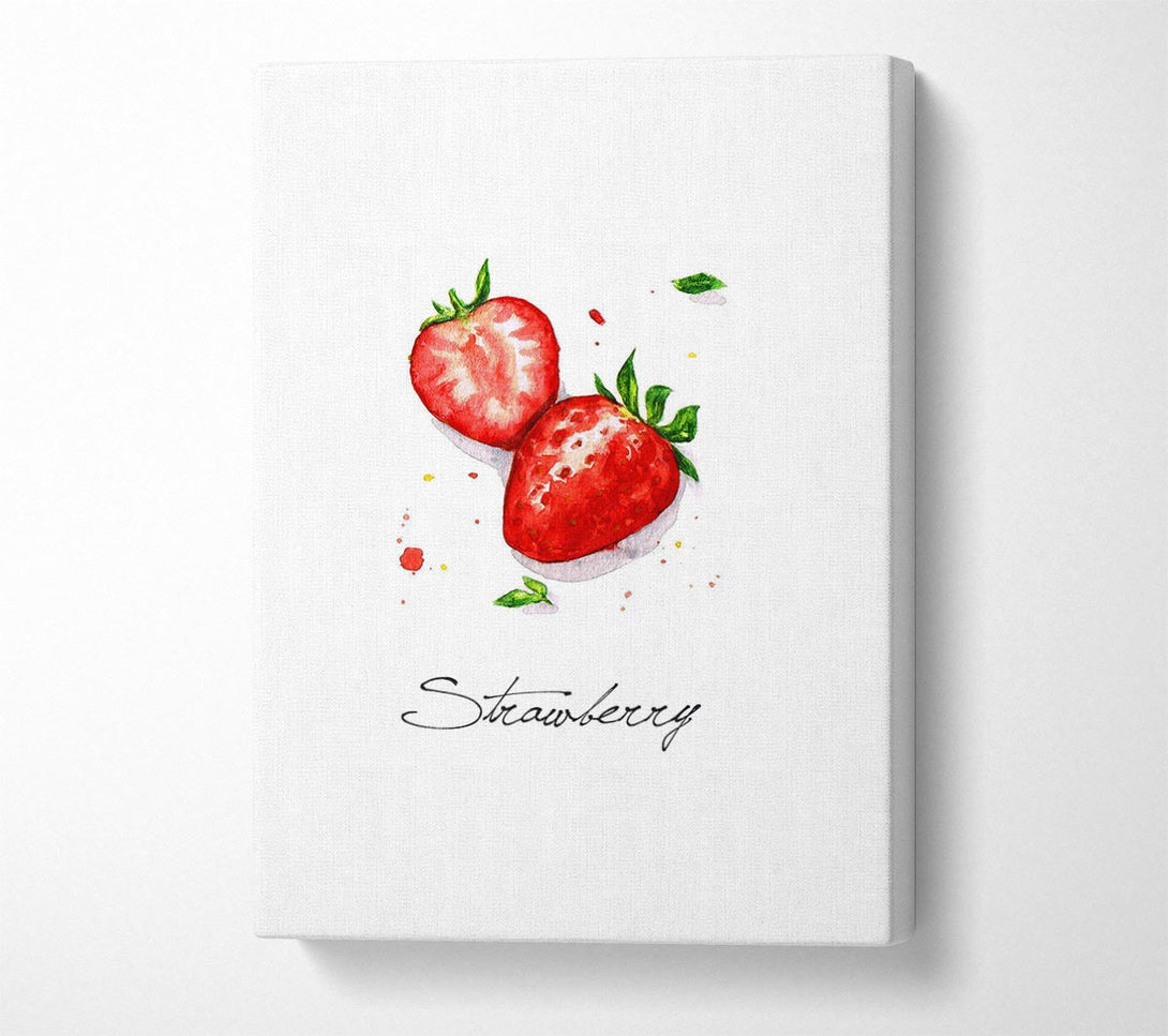 Picture of Strawberries Canvas Print Wall Art