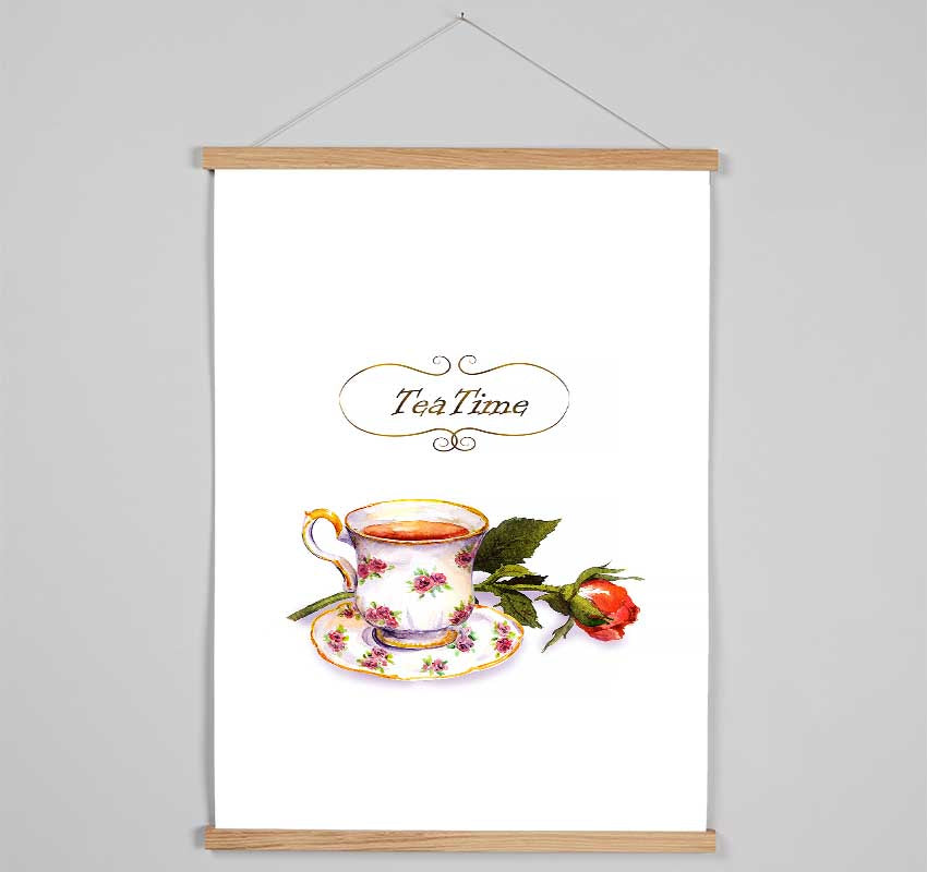 Tea Time Hanging Poster - Wallart-Direct UK