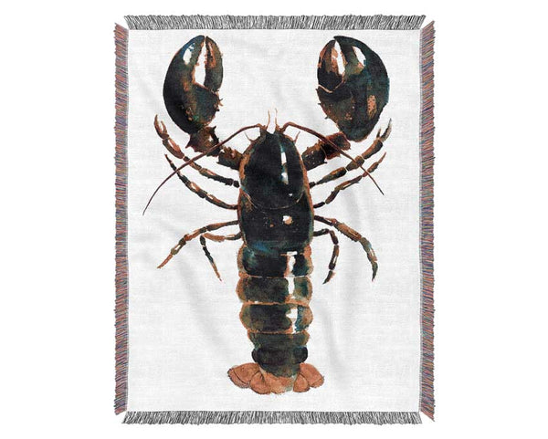 Lobster Woven Blanket