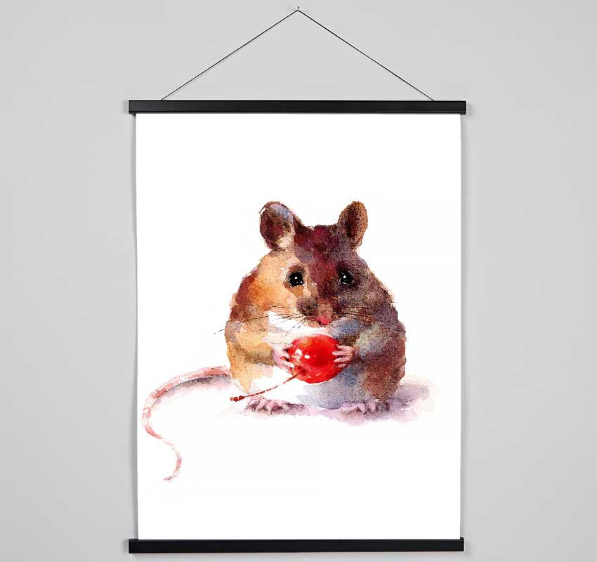 Cherry Mouse Hanging Poster - Wallart-Direct UK