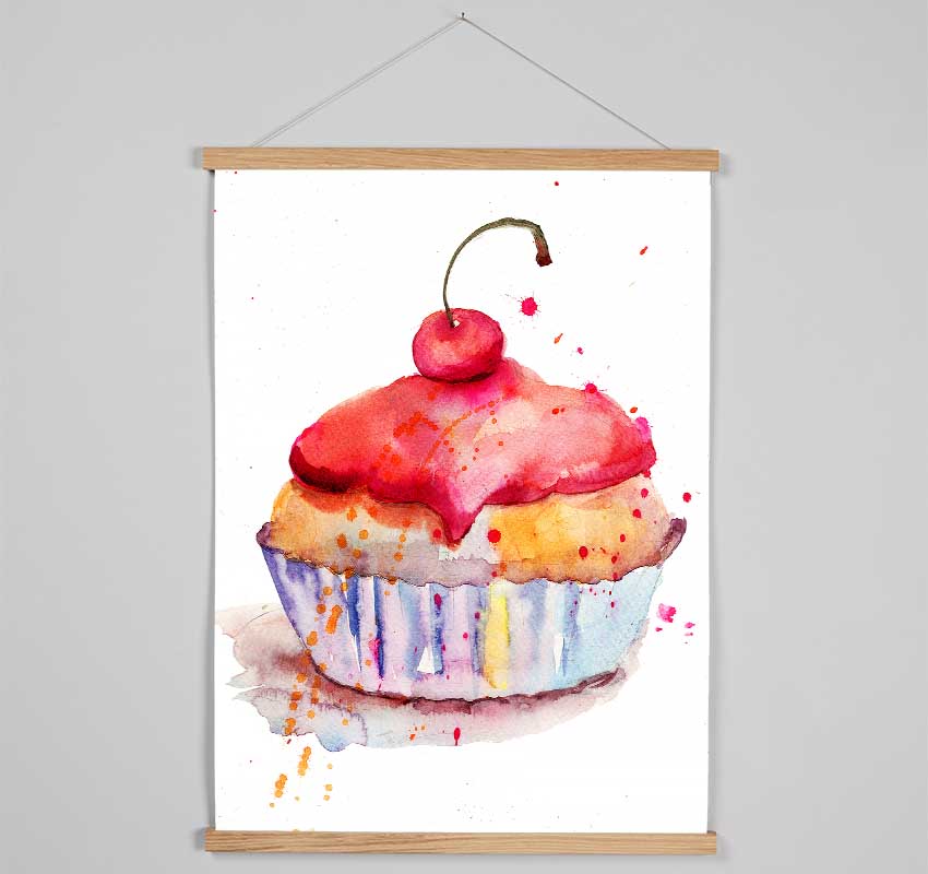 Cherry On Top Hanging Poster - Wallart-Direct UK