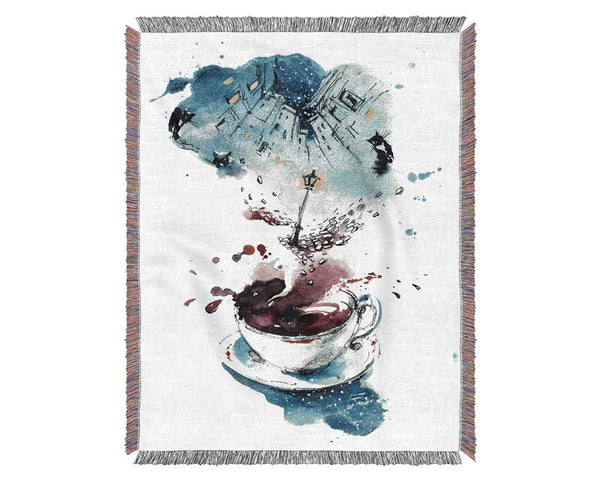 Coffee Nights Woven Blanket