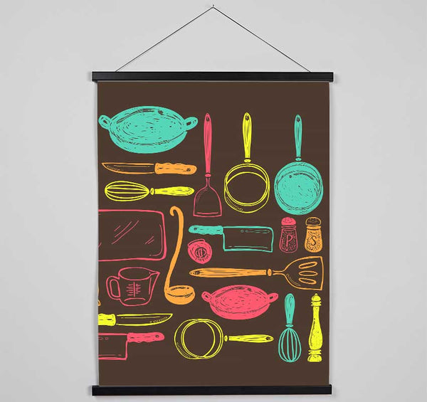 I Love Cooking 9 Hanging Poster - Wallart-Direct UK