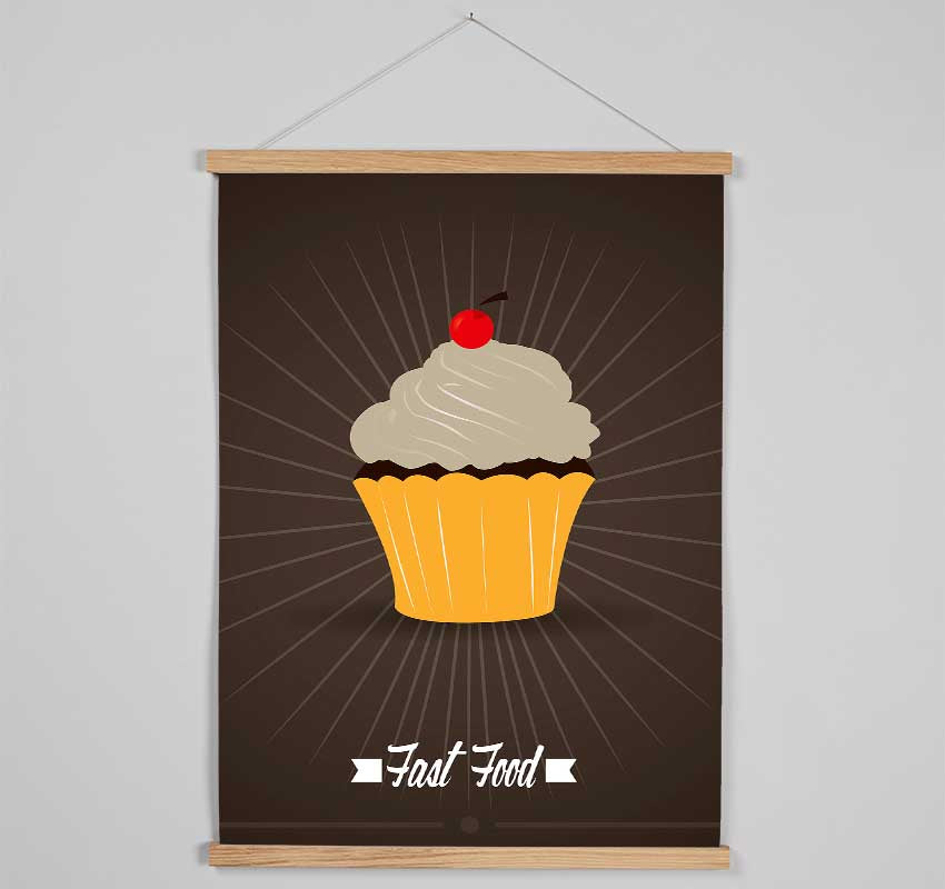 Cupcake 4 Hanging Poster - Wallart-Direct UK