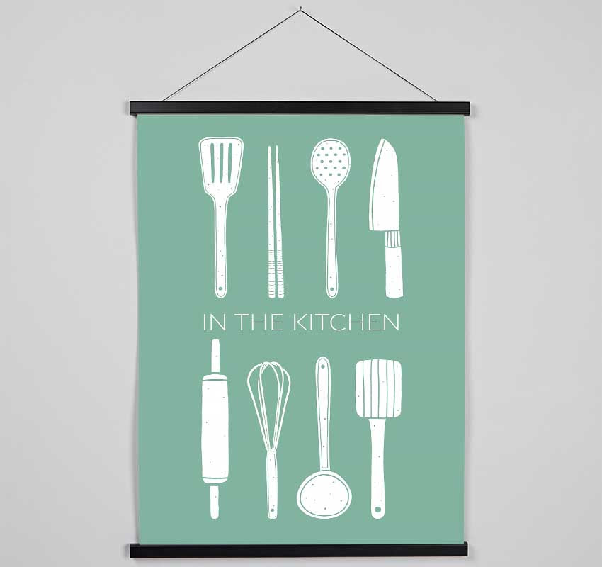 Utensils 10 Hanging Poster - Wallart-Direct UK