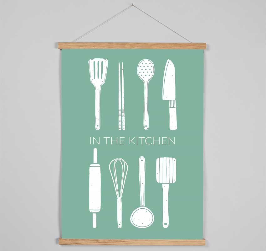 Utensils 10 Hanging Poster - Wallart-Direct UK