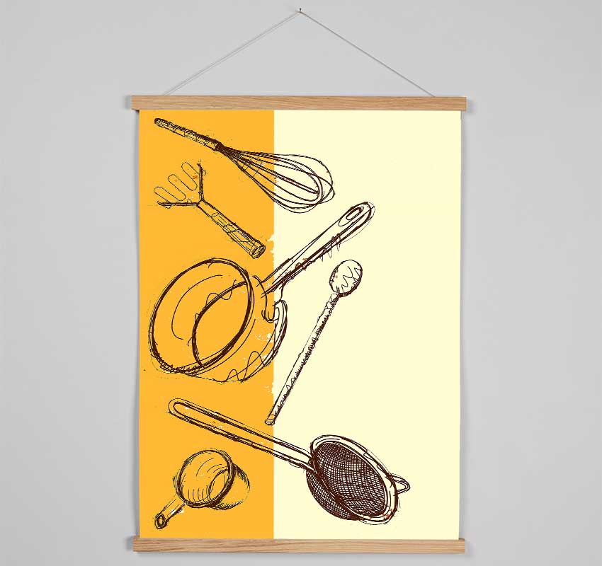 Ready To Bake A Cake Hanging Poster - Wallart-Direct UK