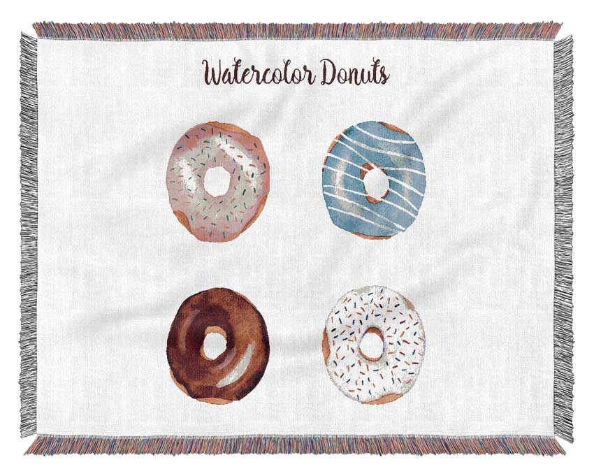 Donut Delight Woven Blanket