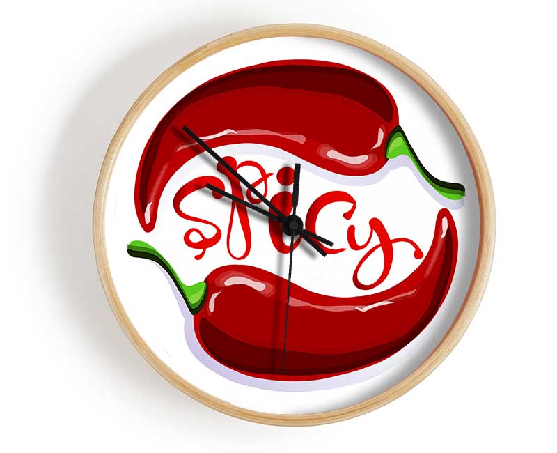 Spicy Clock - Wallart-Direct UK