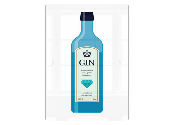 Gin-Flasche